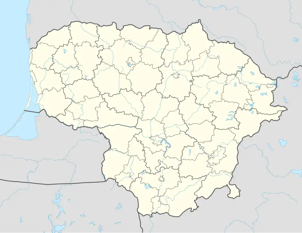 Voir sur la carte administrative de Lituanie