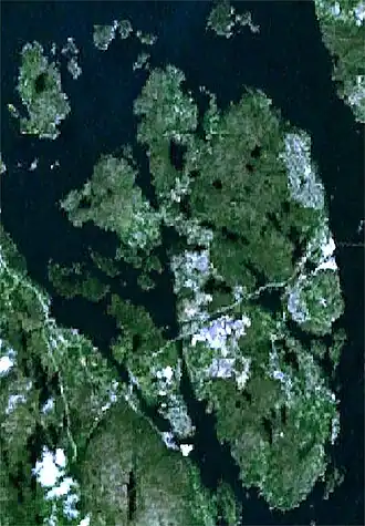 Vue aérienne