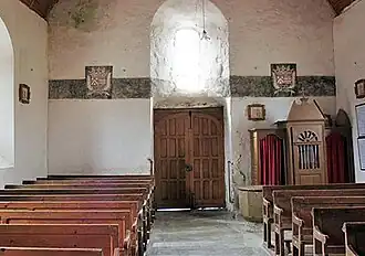 Litre funéraire de Simon et Léonor de Saint-Germain (XVIIIe&nbsp;siècle), Fichier:église Saint-Pierre de La Baleine.