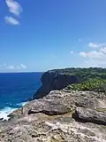 Littoral entre Porte d'enfer et pointe percée