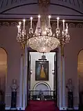 La salle de réception de l'hôtel de ville de Liverpool
