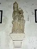 Statue Vierge à l'Enfant, XVIe&nbsp;siècle.