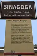 Panneau historique sur le site