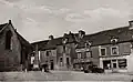 Lizio ː le centre du bourg vers 1925 (carte postale).