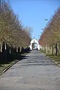 L'avenue de la portelette.