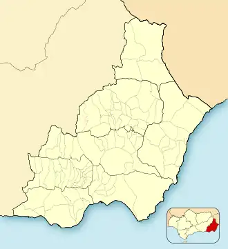 (Voir situation sur carte : province d'Almería)