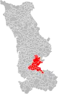 Situation dans le département au 1er janvier 2017 (avec les communes nouvelles)