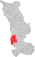 Situation dans le département au 1er janvier 2017 (avec les communes nouvelles)