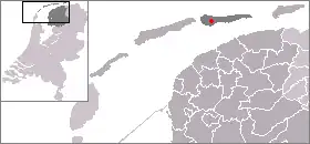 Localisation de Ballum