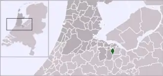 Localisation de Laren