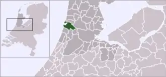 Localisation de Velsen