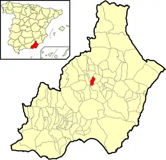 Localisation de Laroya