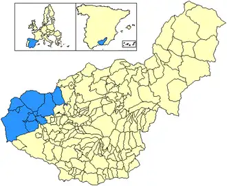 Localisation de Loja