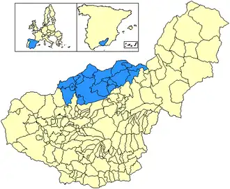 Localisation de Los Montes