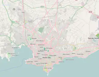 Voir sur la carte administrative de Montevideo