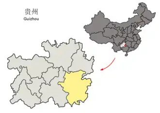 Préfecture autonome miao et dong de Qiandongnan