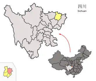 Xian de Tongjiang (Sichuan)