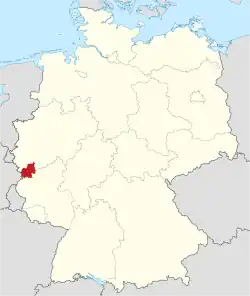 Drapeau de Arrondissement d'Euskirchen