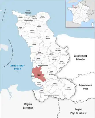 Canton de Bréhal