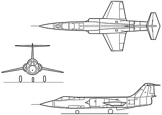 vue en plan de l’avion