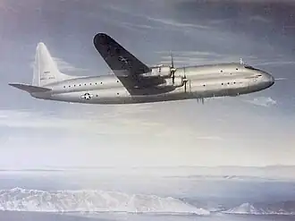 Vue de l'avion.