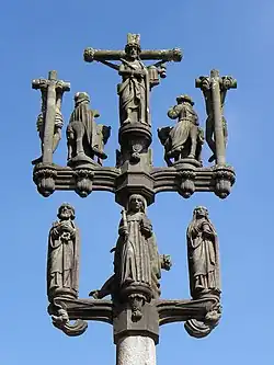 Détail du calvaire.