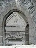 Locquirec : l'église paroissiale Saint-Jacques, détail du transept sud