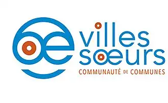 Blason de Communauté de communes des Villes Sœurs