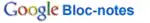 Logo de Google Bloc-notes