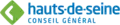 Logo des Hauts-de-Seine (conseil général) de mai 2011 à janvier 2014.