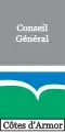 Logo des Côtes d'Armor (conseil général) de début 1990 à 2014.