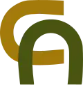 1971 : troisième logo, associant les initiales C et A.