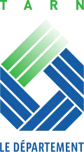 Ancien logo du conseil départemental du Tarn de 2015 à 2019