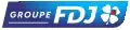 Logo du groupe Française des jeux de 2021 au 6 mars 2025.