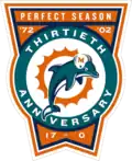 En 2002, 30e anniversaire de la saison parfaite de 1972