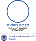 Logo de la candidature du Grand Paris.