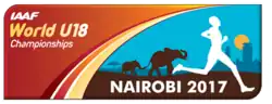 Description de l'image Logo des Championnats du monde d'athlétisme jeunesse 2017.png.