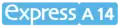 Logo des lignes Express A14