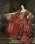Portrait of Alice Crawford in the role of Olivia, Twelfth Night (1907)