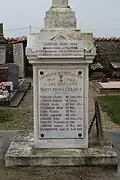 Monument aux morts.
