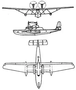 Description de l'image Loire 102 3-view L'Aerophile July 1936.jpg.