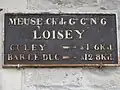 Plaque de cocher.