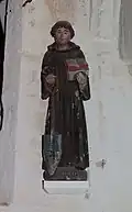 Statue de saint Fiacre.