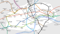 Cartographie de la zone 1, au centre du Grand Londres.