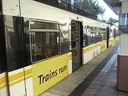 Train à quai.