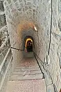 Le souterrain des « 1&nbsp;000&nbsp;marches ».
