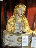 Buste-reliquaire de sainte Marie-Madeleine.