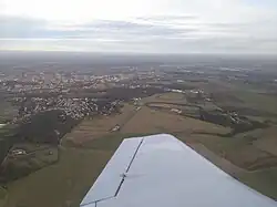 Vue de l'aérodrome