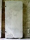Dalle funéraire de Jean Dubray et de sa femme.