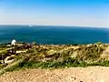 Vue en direction de la mer depuis le monastère